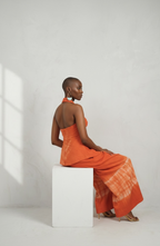 Rinni Adire Pants - Orange