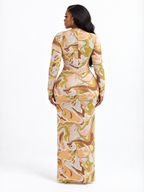 Imoni Beaded Marble Dress