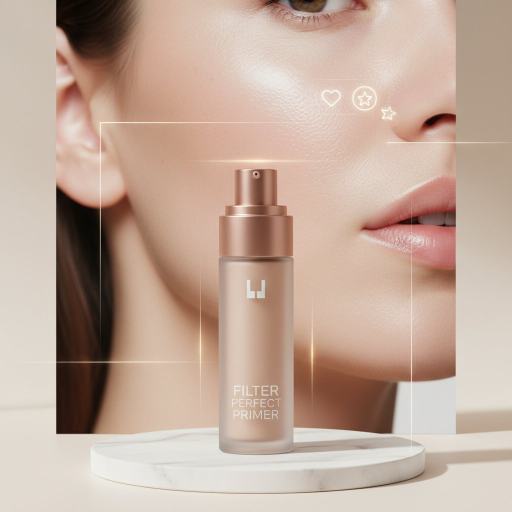 Matte Out Primer is like an Instagram filter, once it’s on, it’s like a plug in each one of your pores, significantly reducing their appearance.